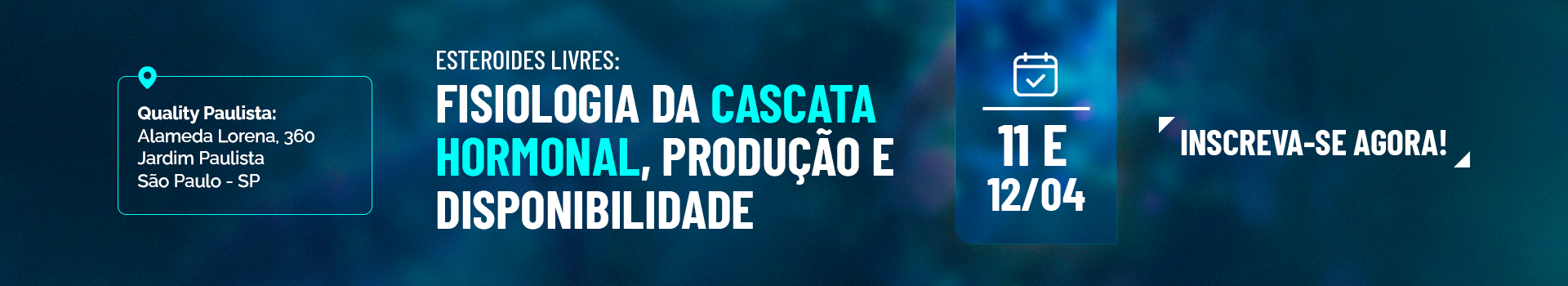 Curso: Esteroides Livres Fisiologia da Cascata Hormonal, Produção e Disponibilidade